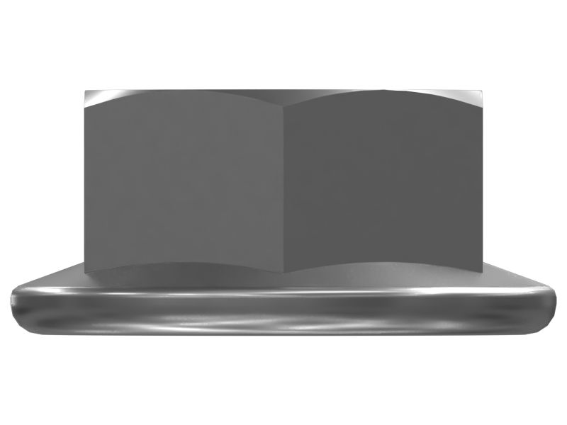 Шестигранная фланцевая гайка M8x1