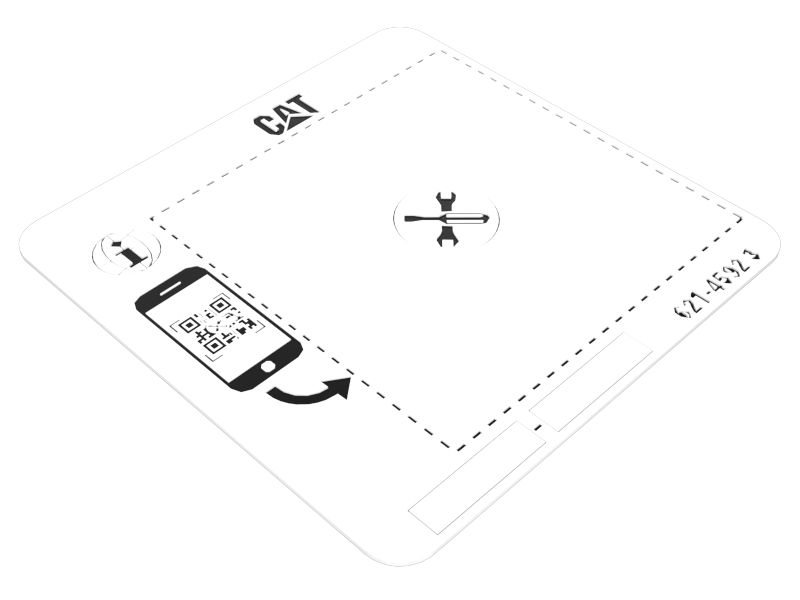 621-4592: 2 Dimensional Barcode Film