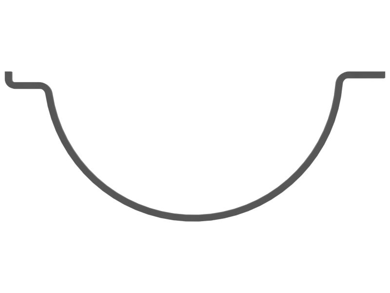 6mm Thick Bucket Cylinder Piping Support Clip