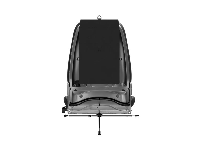 Подрессоренное сиденье с тканевой подушкой