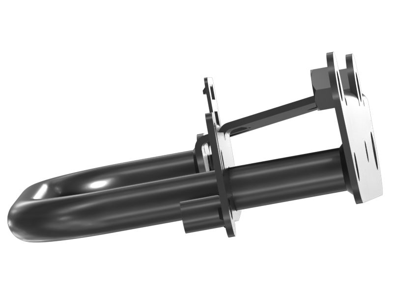 Ручка стеклянной двери кабины