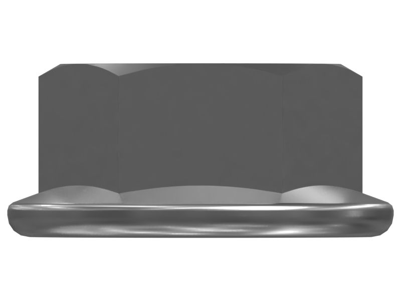 Шестигранная фланцевая гайка M8x1