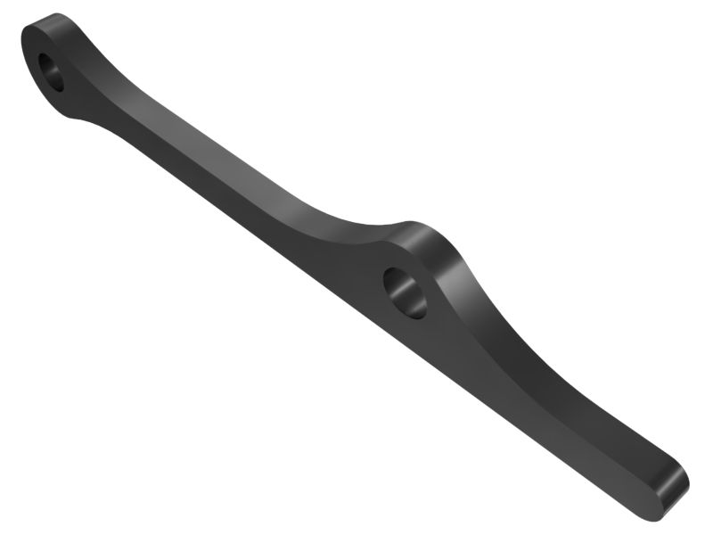 603-2977: Пластина под палец цилиндра, толщина 8 мм