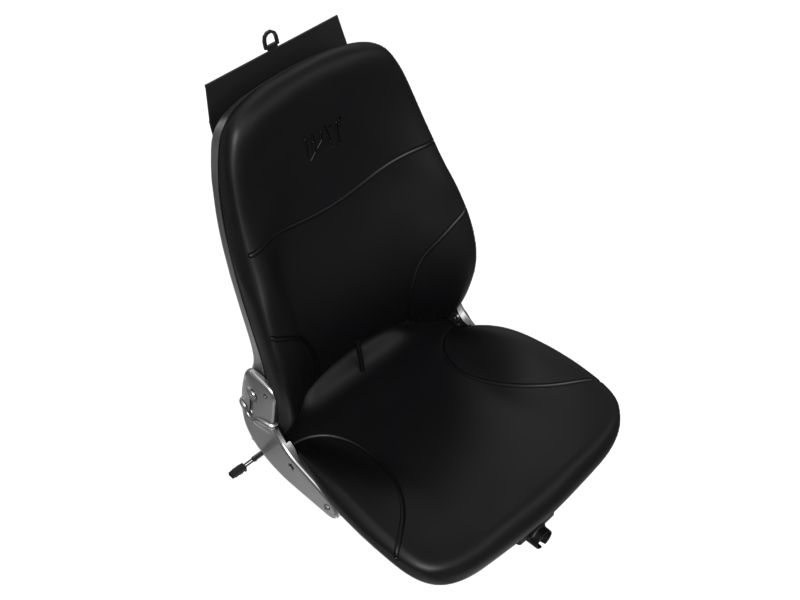 Подрессоренное сиденье с тканевой подушкой