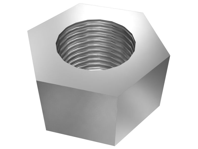 Стандартная шестигранная гайка, M5-0,8