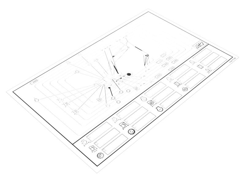 630-7140: Lubrication Chart Identification Film