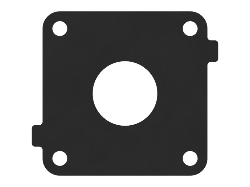 3mm Thick Fuel Lines Mounting Plate
