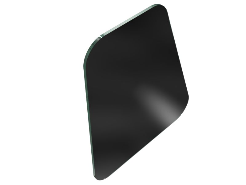 586-4464: 7.7mm Thick Cabin Window Glass 5864464 Caterpillar