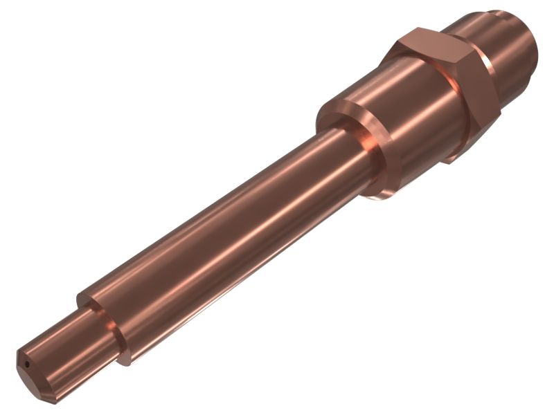 631-1919: Направляющая лопатка распылителя эфира длиной 58,1 мм