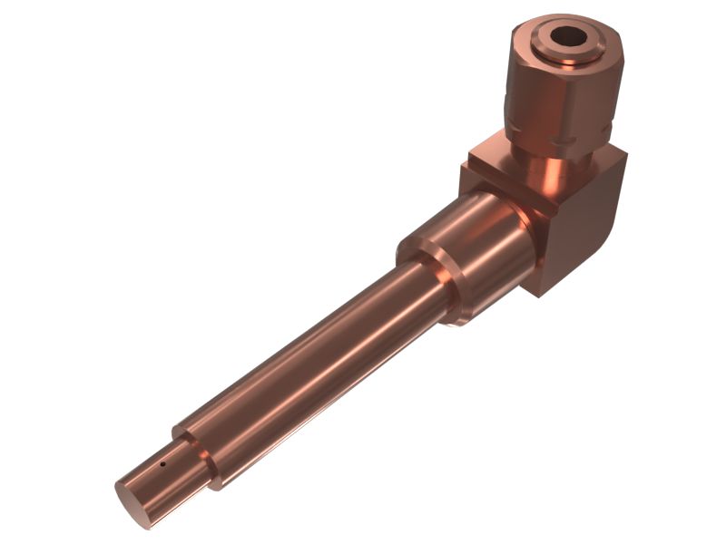 631-1917: Направляющая лопатка распылителя эфира длиной 55,4 мм