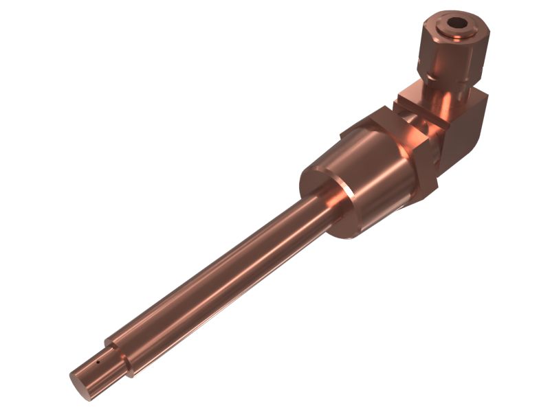 Направляющая лопатка распылителя эфира длиной 80,8 мм