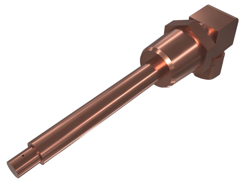 631-1935: Направляющая лопатка распылителя эфира длиной 81,2 мм