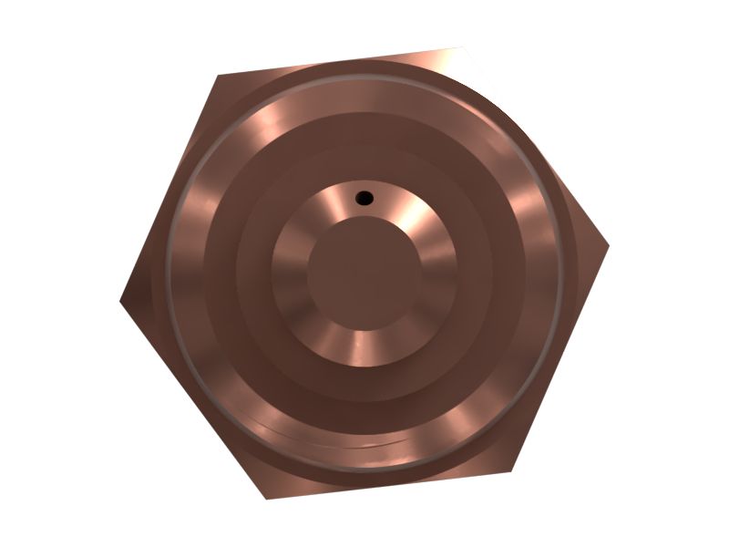 Направляющая лопатка распылителя эфира длиной 58,1 мм