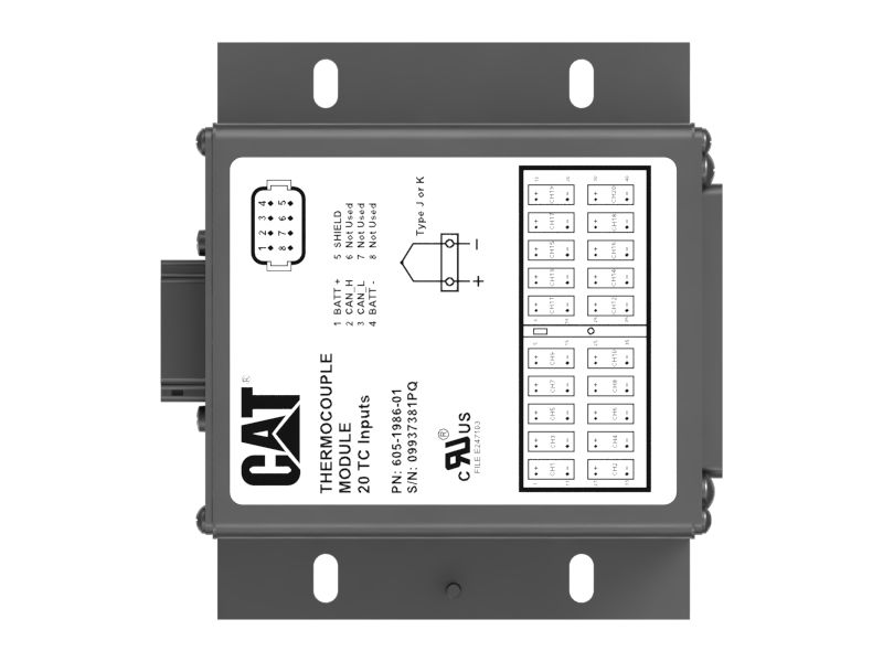 Модуль термопары на 20 каналов