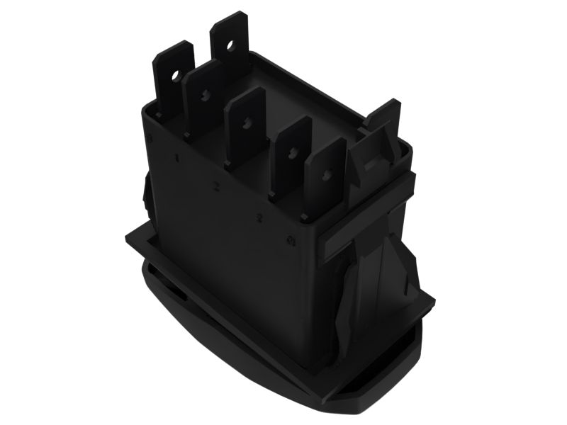 コードレット Amazon.com: XYZIL 4 Pin ON-Off Parking Brake Rocker Switch