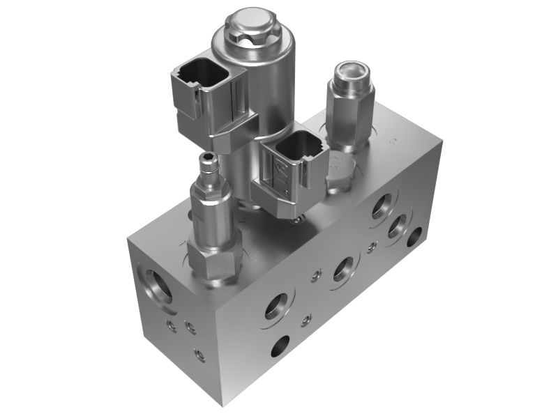 593-2467: Quick Coupler Lines Hydraulic Valve 5932467 купить