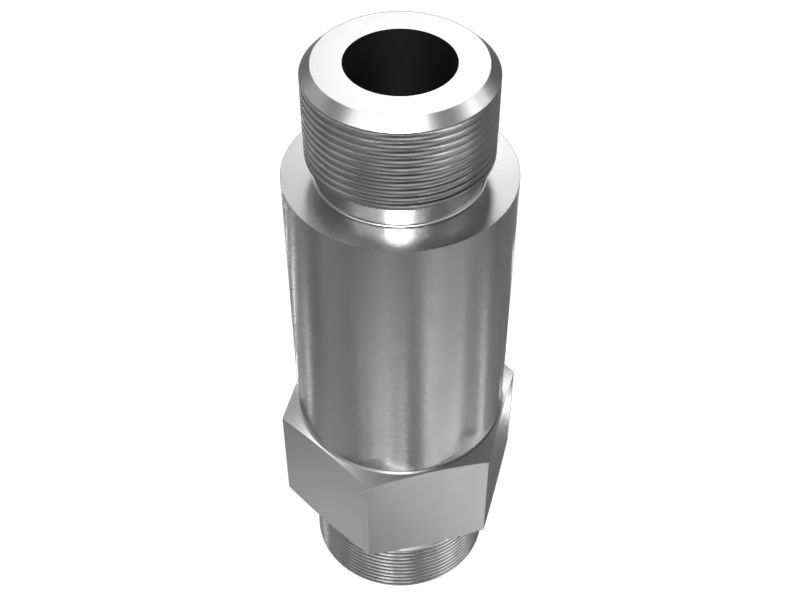 1 3/16" X 1 1/16" Straight Adapter
