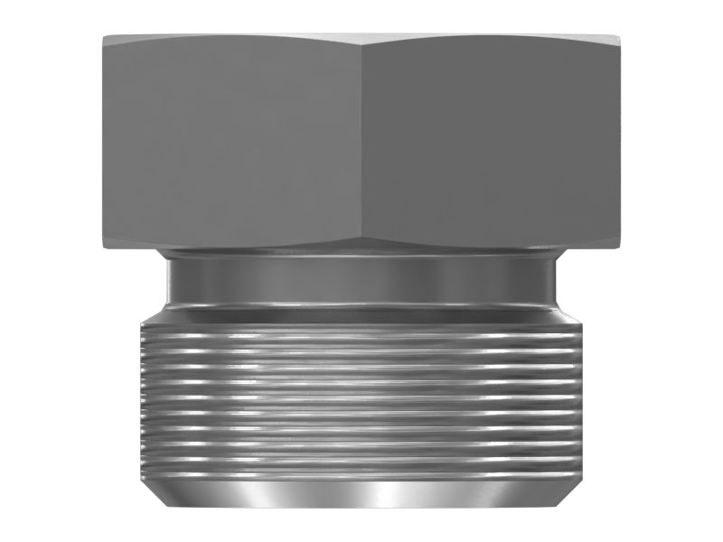 Заглушка с цилиндрической резьбой и уплотнительным кольцом