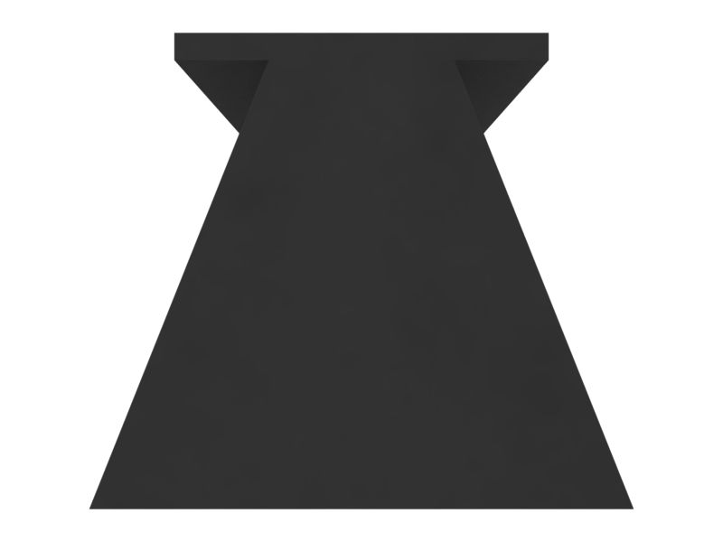 Объемное уплотнение стойки окна кабины