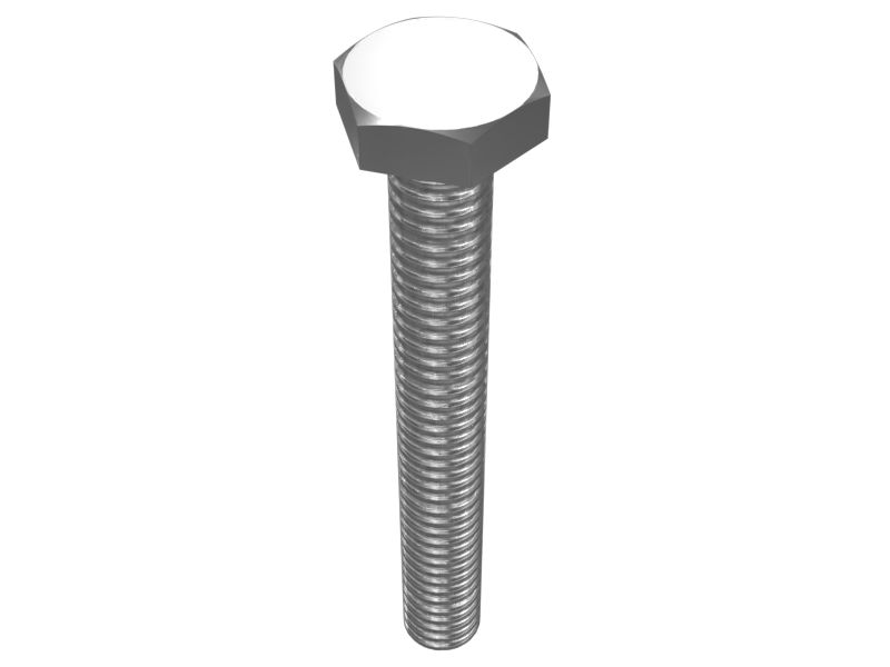 1/4-20 X 51mm Hex Head Screw