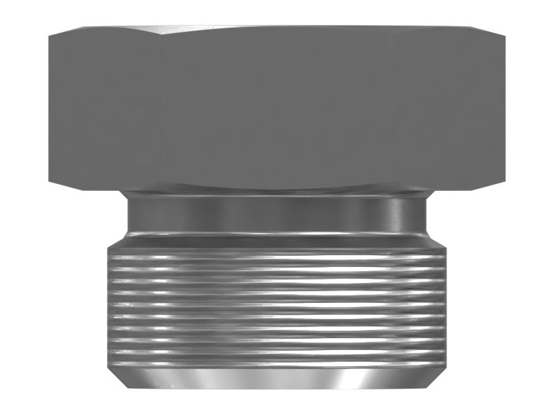 Заглушка с цилиндрической резьбой и уплотнительным кольцом