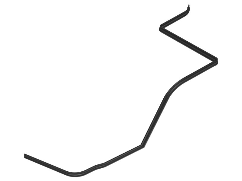 Левое уплотнение капота двигателя