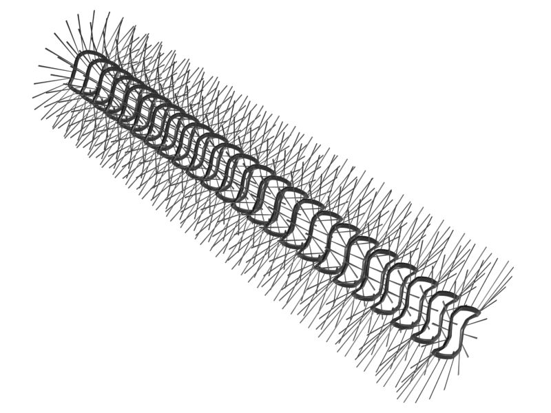 637-4139: 665 mm Poly Broom Bristle Kit (Qty 24)