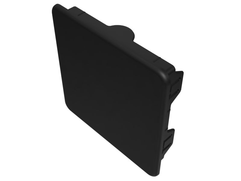 Квадратная глухая крышка длиной 95 мм