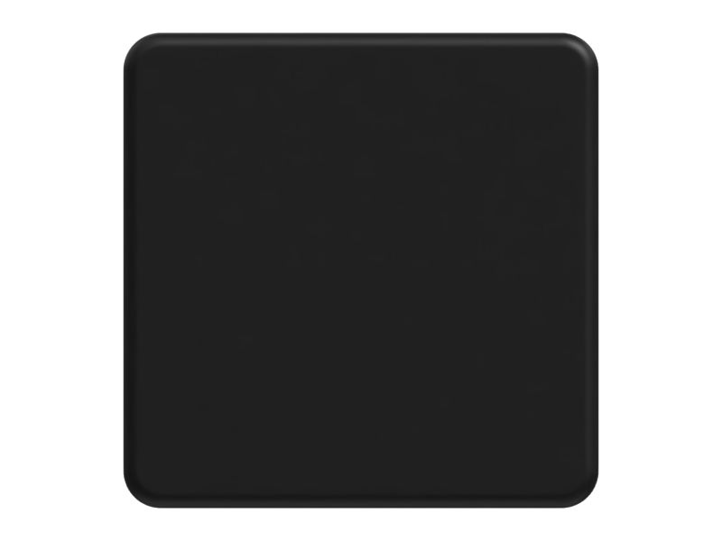 Квадратная глухая крышка длиной 95 мм