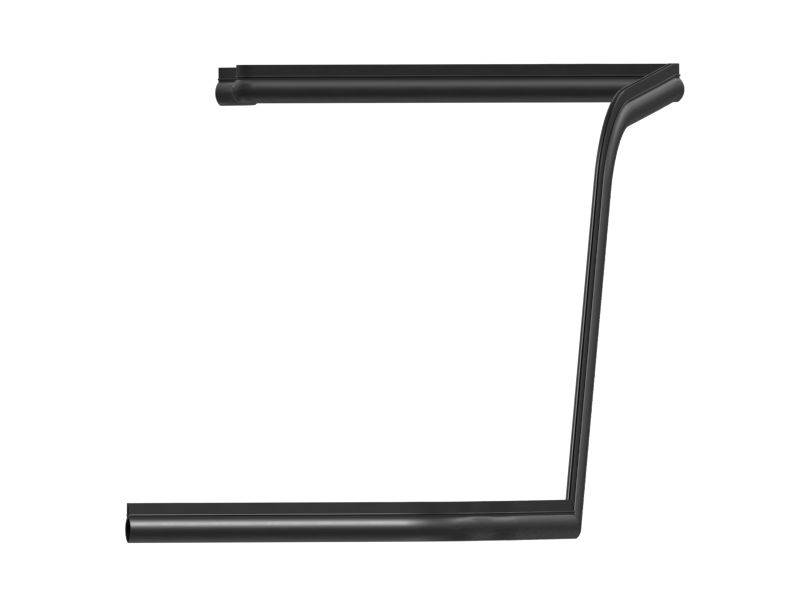 Левое уплотнение капота двигателя