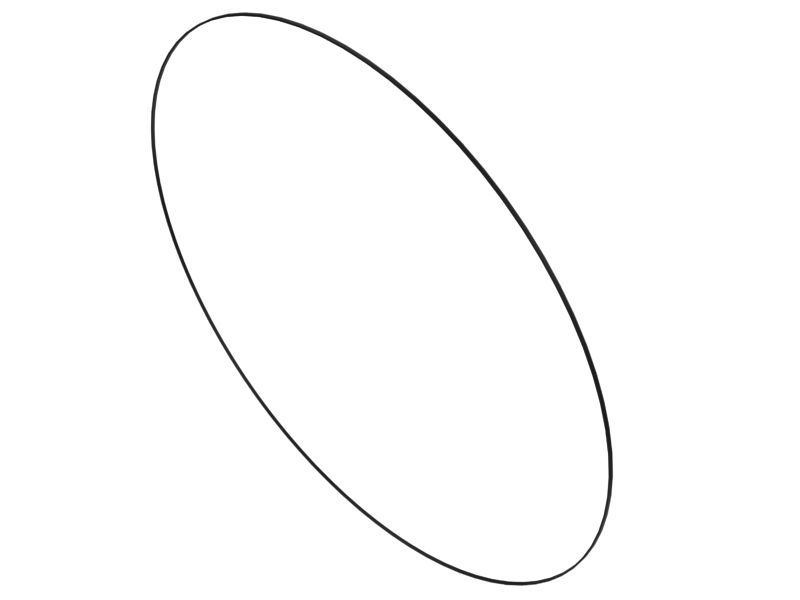 Уплотнительное кольцо толщиной 2,54 мм