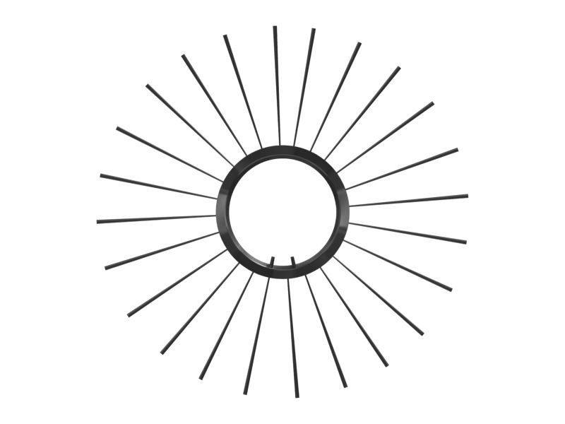 665 mm Poly Broom Bristle Kit (Qty 24)