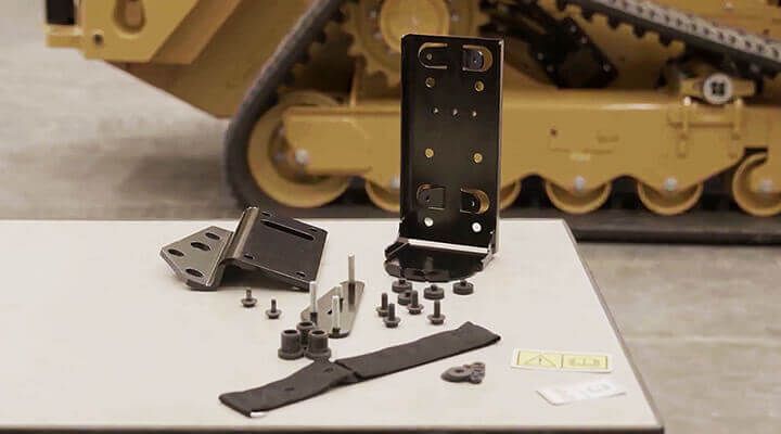 fire extinguisher mount kit for Cat equipment 