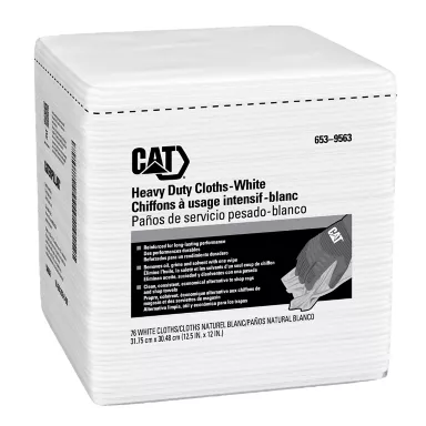 653-9563: Cat Heavy Duty Cloths