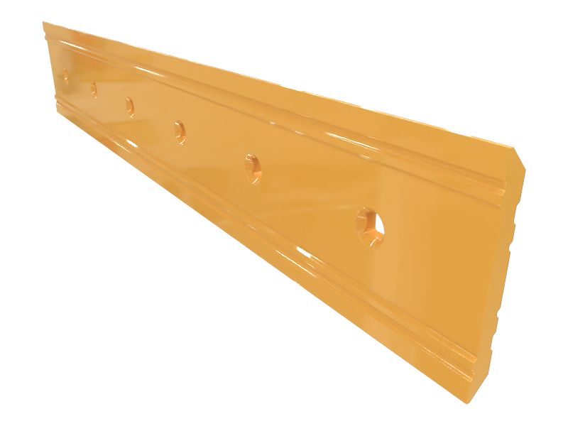 Режущая кромка стального профиля длиной 958 мм