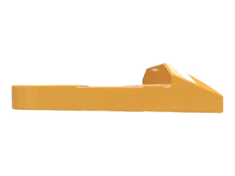 Сегмент кромки в форме полустрелы