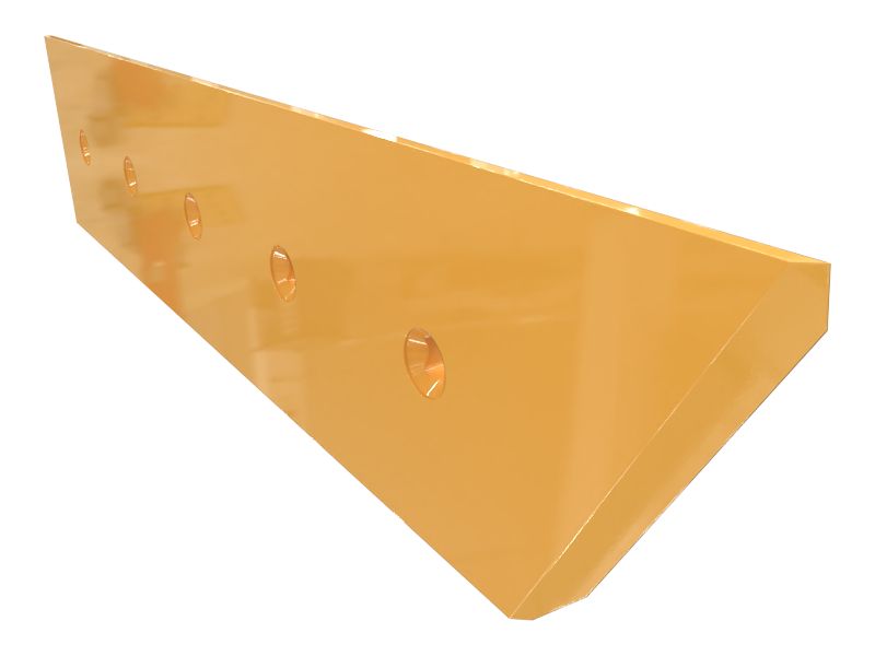 Режущая кромка стального профиля длиной 892,5 мм