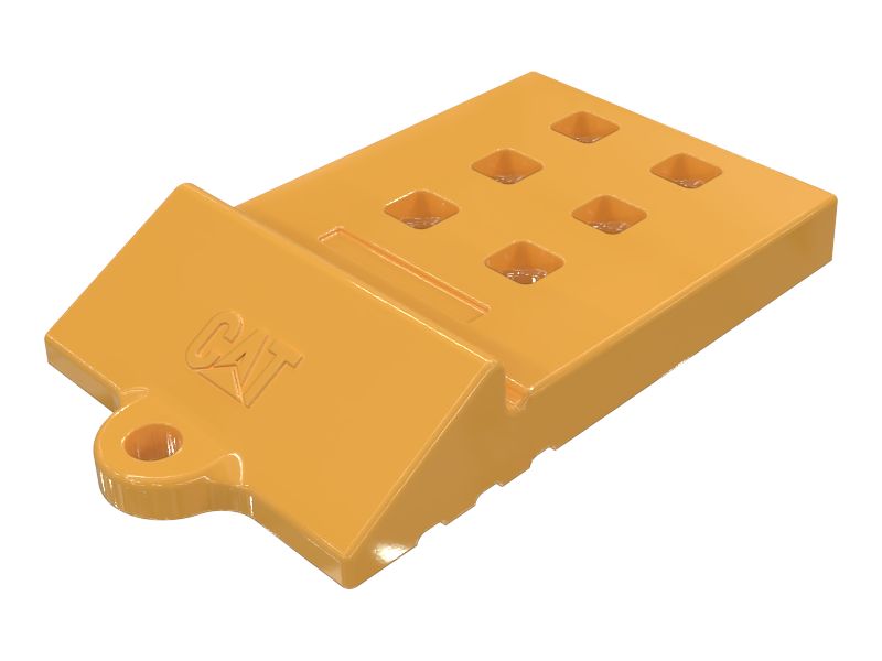 Защита полустреловидной торцевой кромки