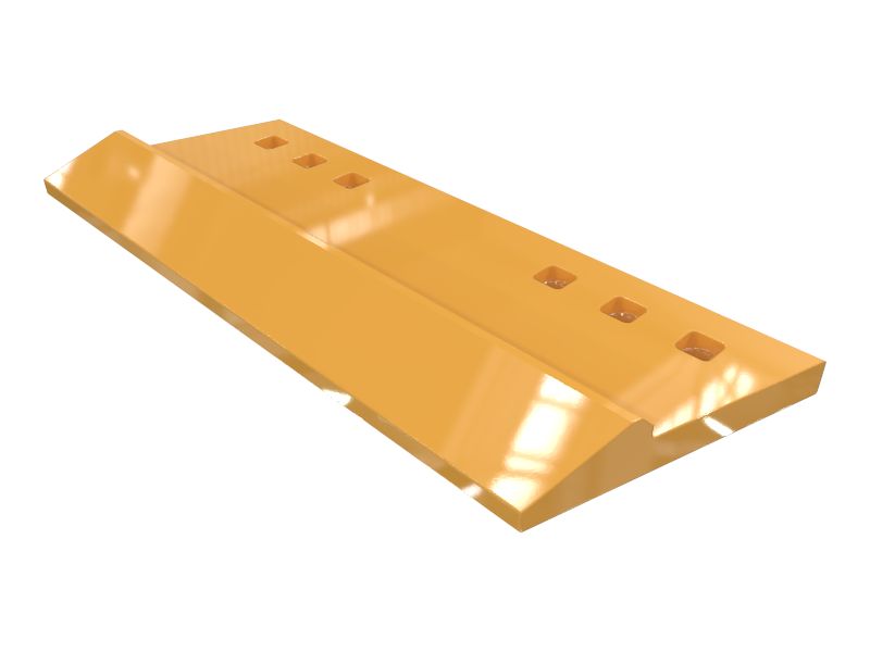 507-8107: Левый полустреловидный сегмент с креплением на болтах