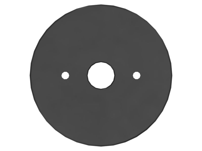 159.98mm Outer Diameter Measuring Disc