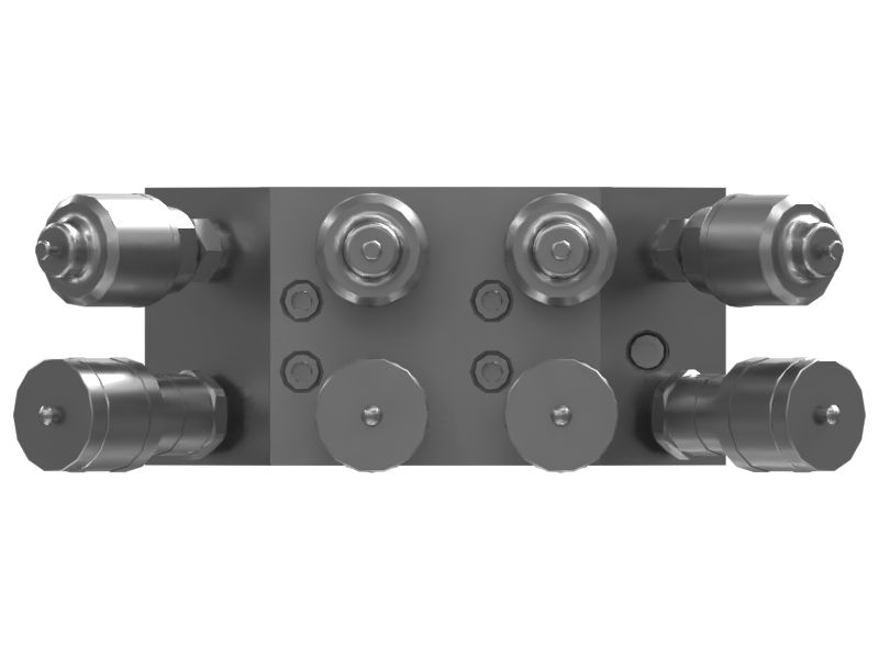 Four-Station Torque Wrench Manifold