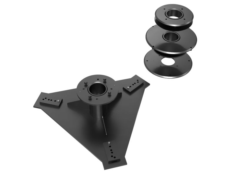 Outer Compactor Wheel Weld Fixture