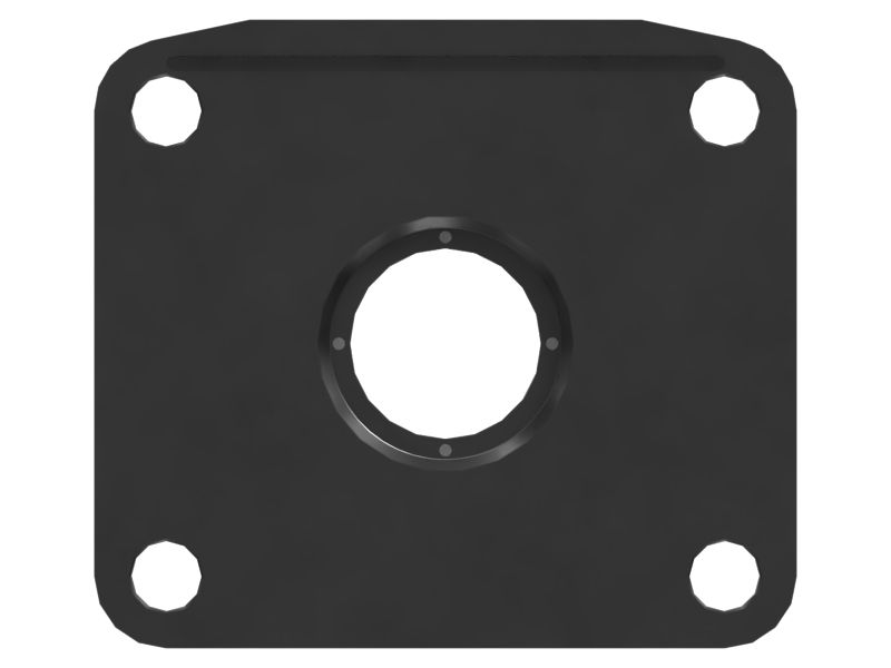 Track Repair Bolster Back Plate