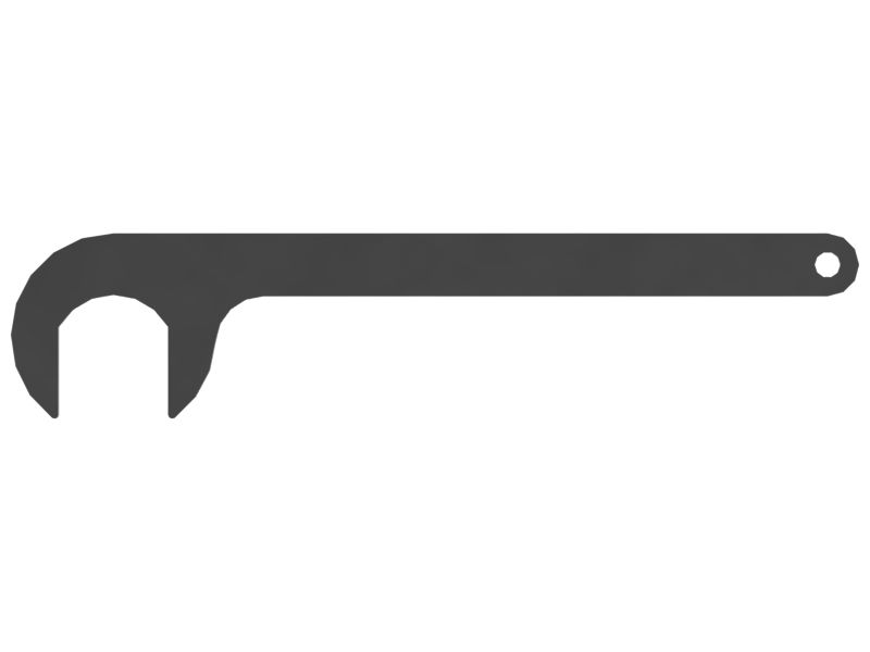 3-1/8" F Style Cable Nut Wrench