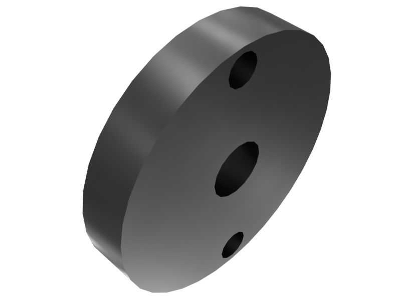 103mm Outer Diameter Track Pin Base
