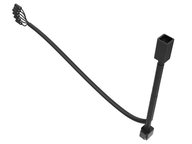 305-0606: 6 Pin Auxiliary Circuit Breakout Wiring Harness