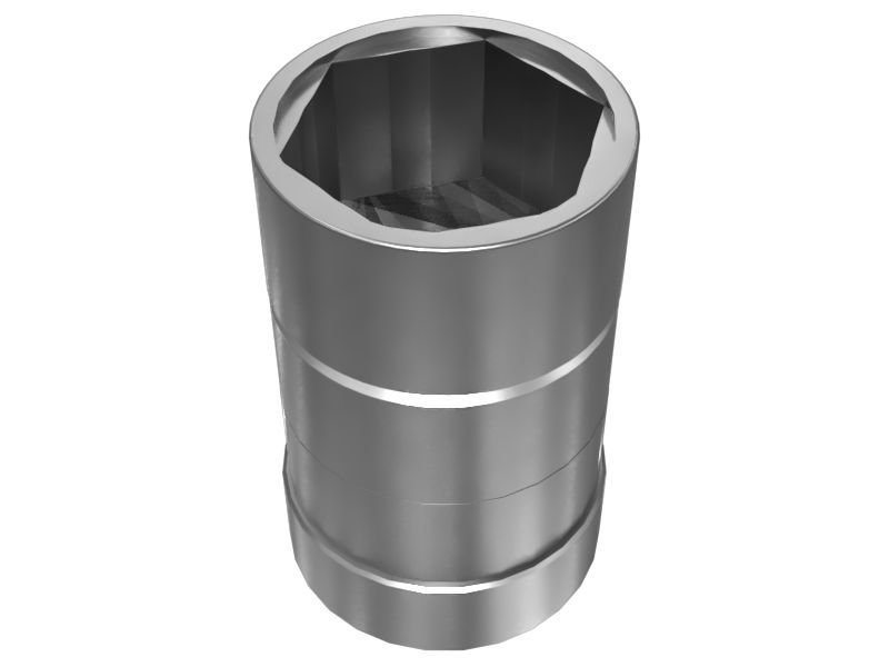 576-6173: 100mm Hexagonal Socket