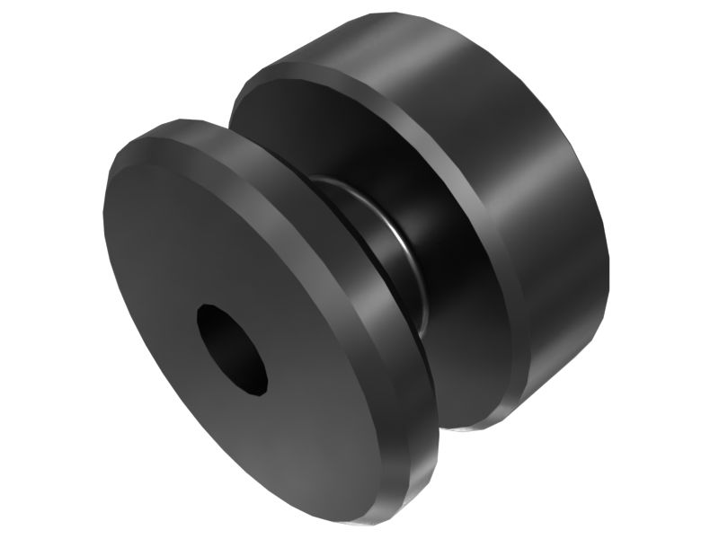 171-5891: 5/8" Track Connecting Thumb Nut