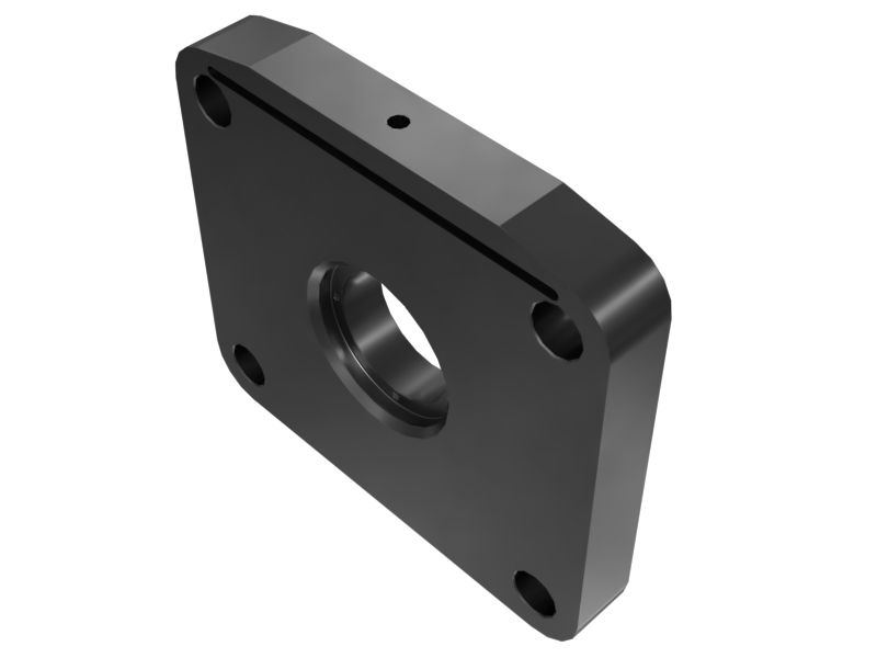 Track Repair Bolster Back Plate