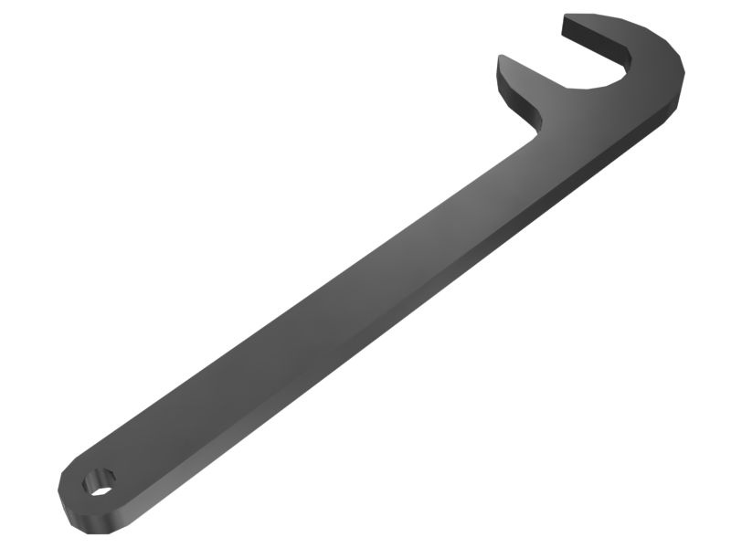 3-1/8" F Style Cable Nut Wrench